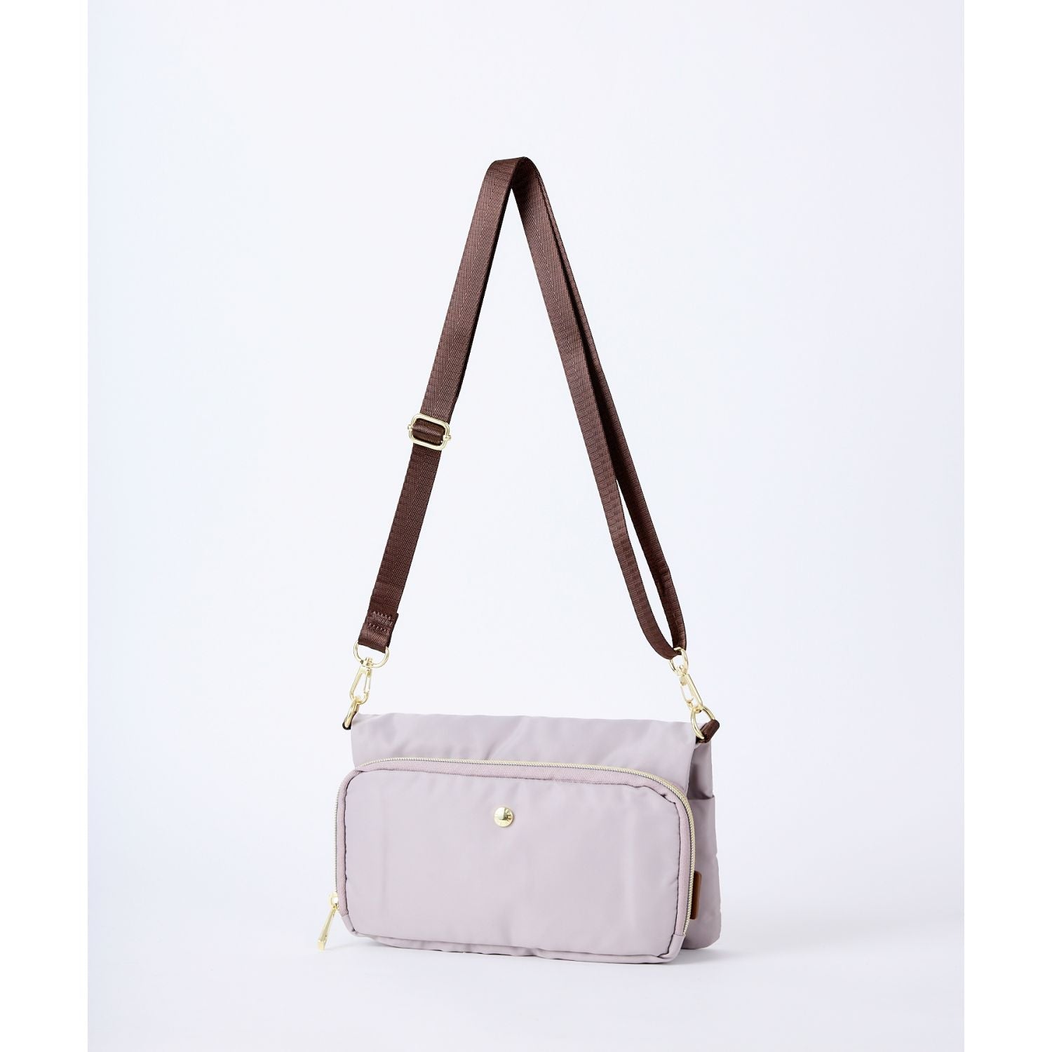 Legato Largo One Mile Wallet Shoulder Bag (Lavender)