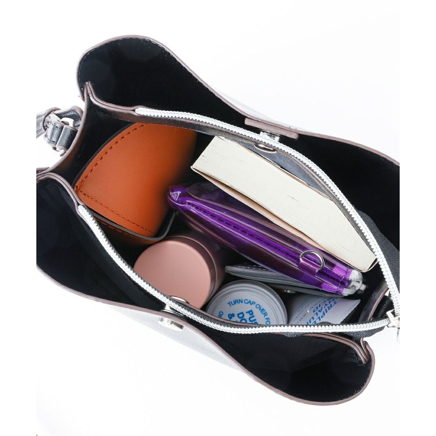 Legato Largo Light Weight Series Vertical Shoulder Bag (Black)