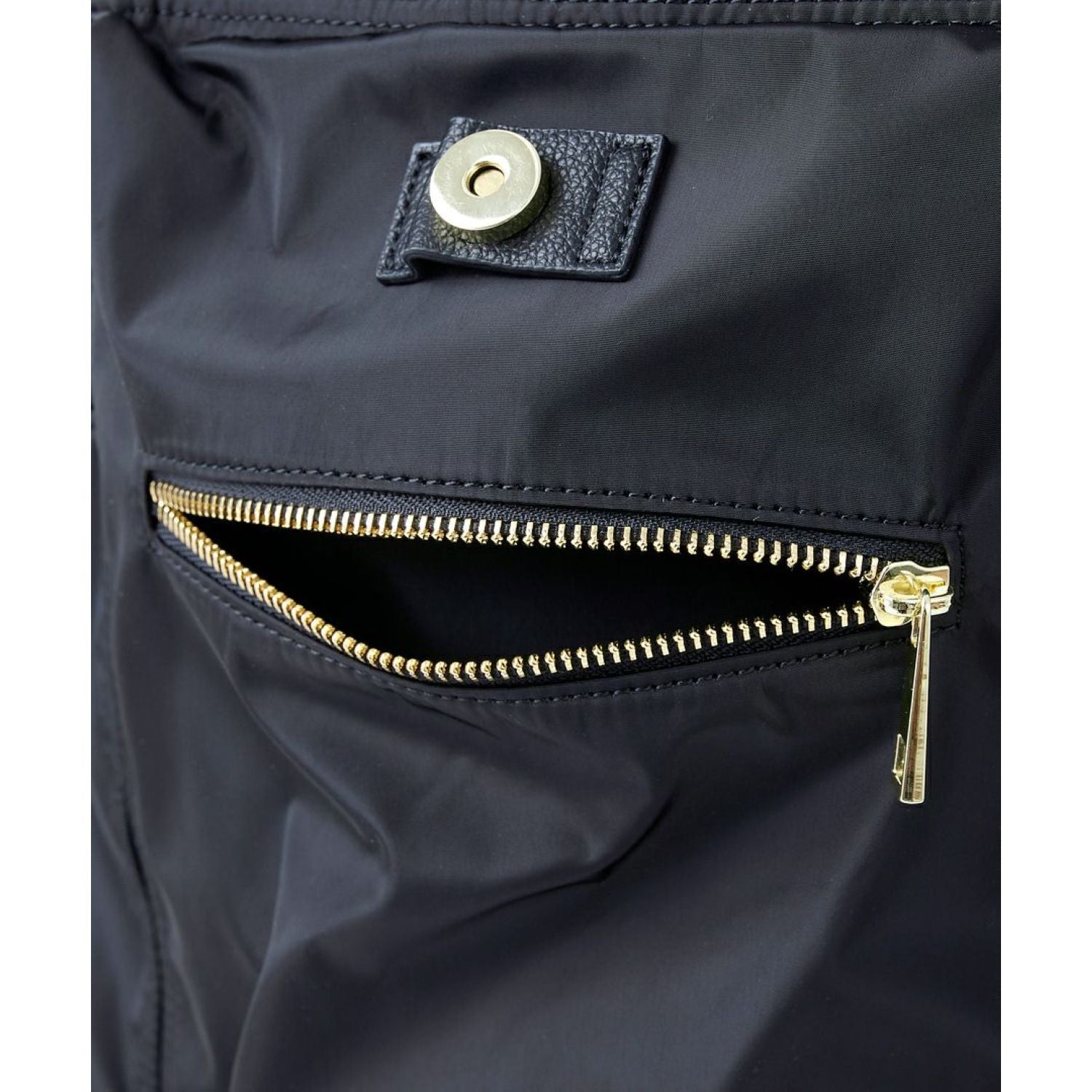 Legato Largo Polyester x Pu Backpack (Grey Beige)
