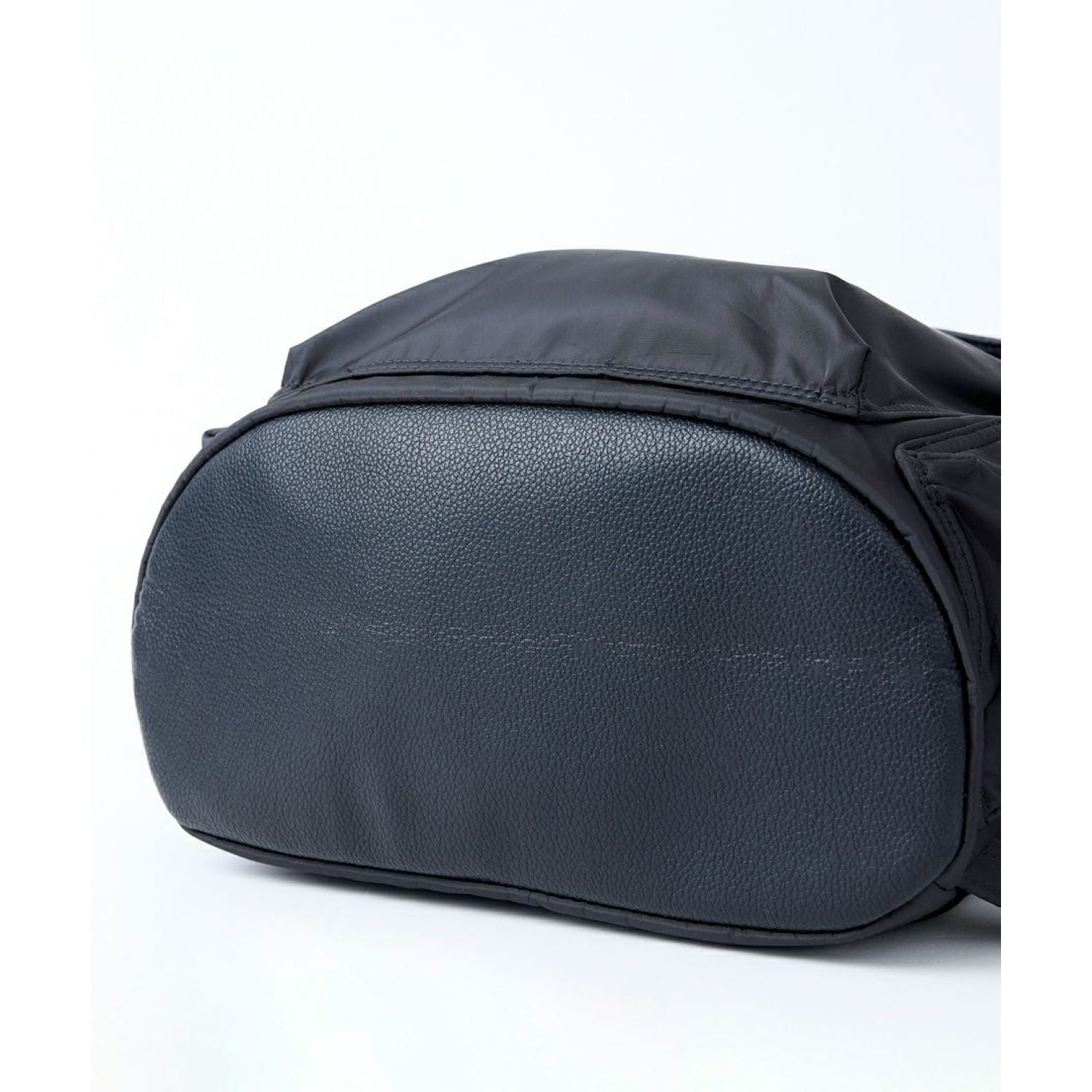 Legato Largo Polyester x Pu Backpack (Grey Beige)