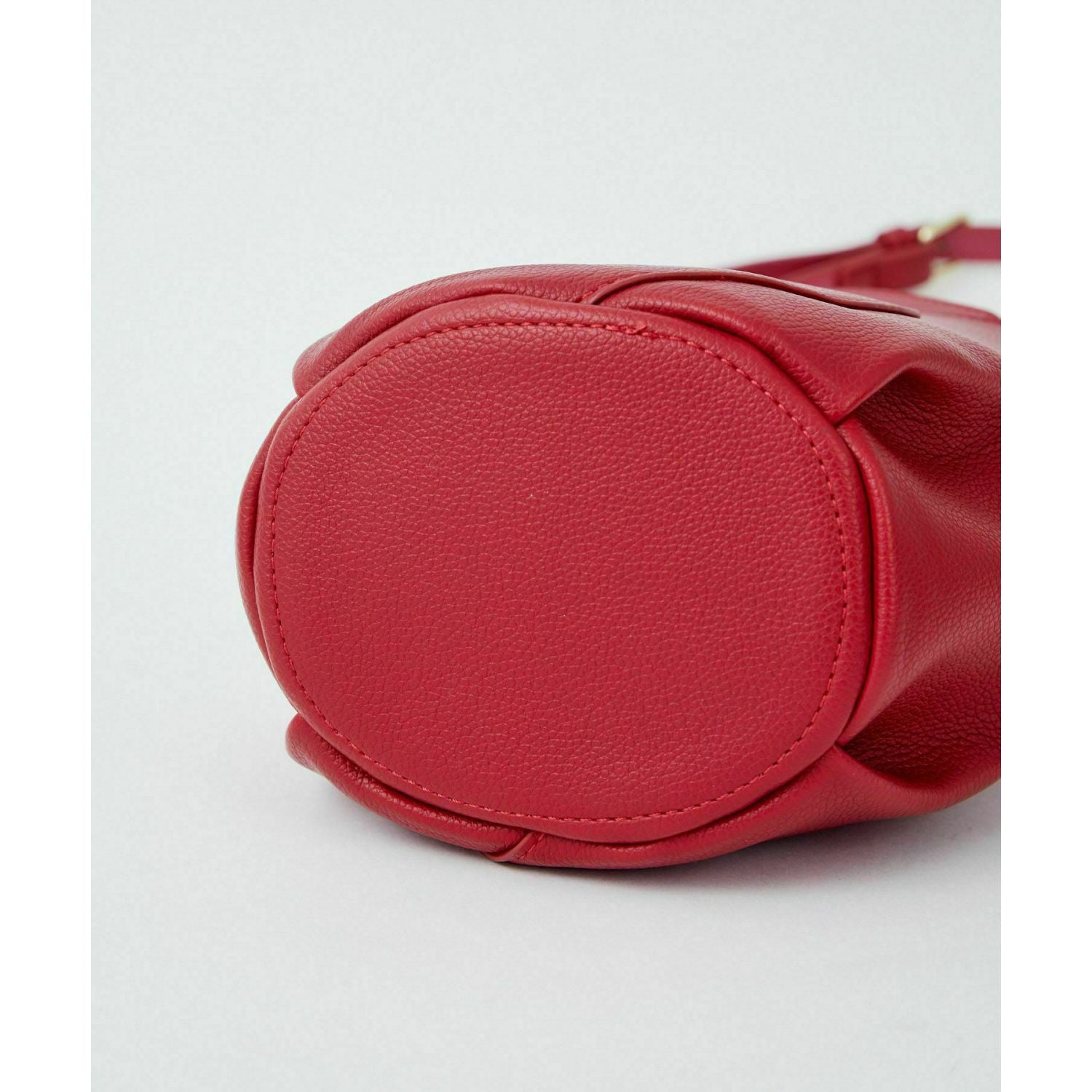 Legato Largo Tulip Faux Leather Series Mini Shoulder Bag (Pink/Beige)