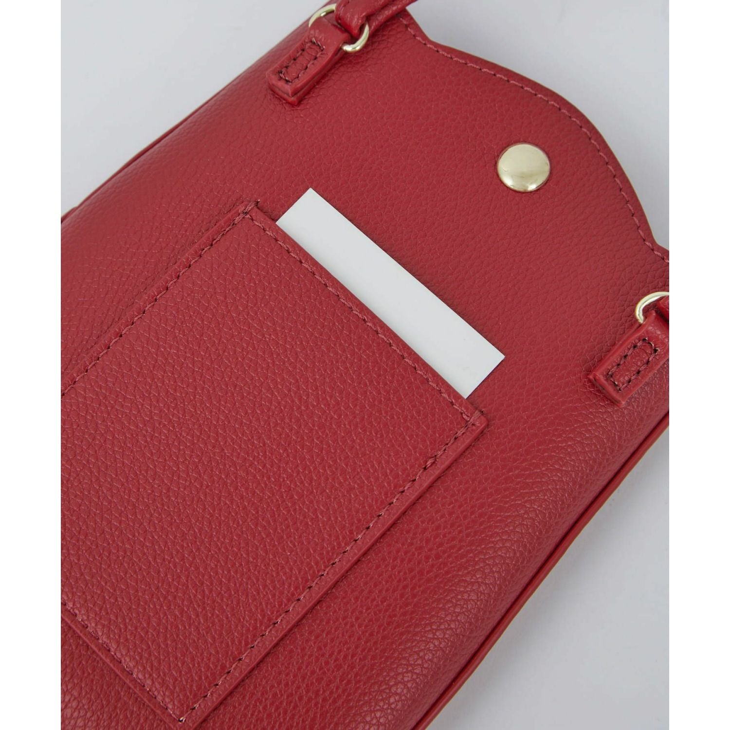 Legato Largo Tulip Faux Leather Series Smart Phone Shoulder Bag (Pink/Beige)