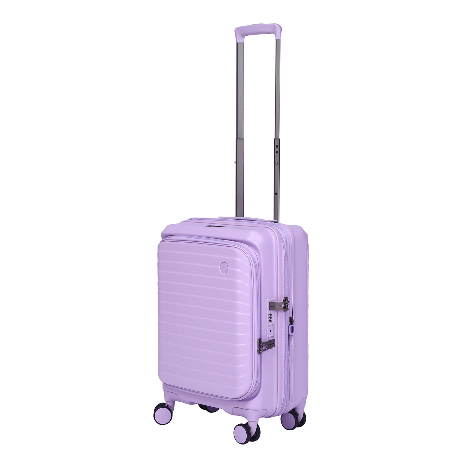 CROSSING INVI 20" Carry On Expandable Luggage With Front & Middle Access V3 - Lilac