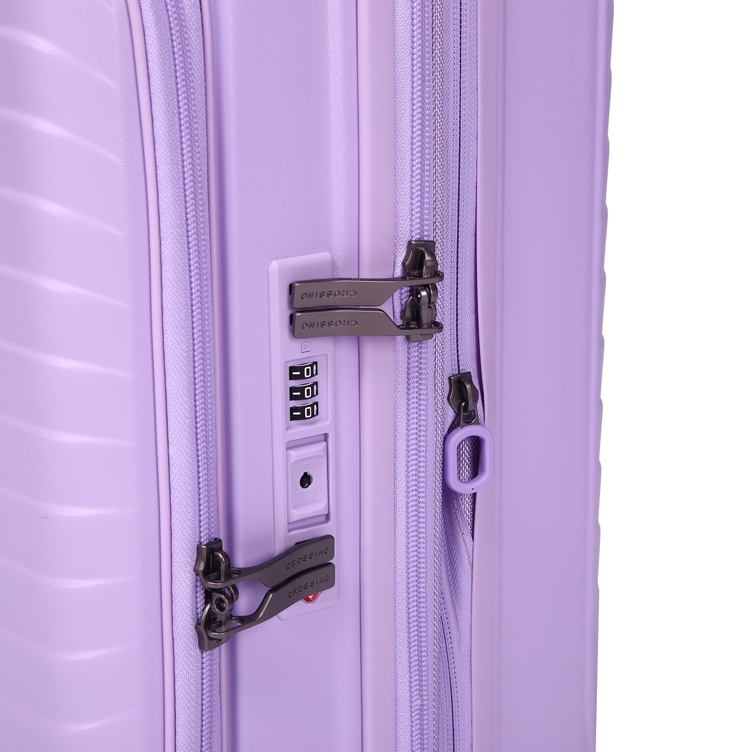 CROSSING INVI 20" Carry On Expandable Luggage With Front & Middle Access V3 - Lilac