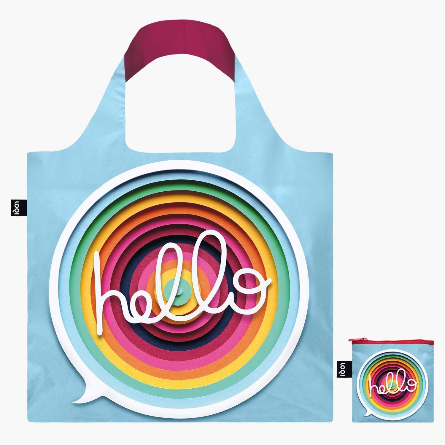 LOQI Artist Foldable Tote Bag - Owen Gildersleeve - Hello Recycled