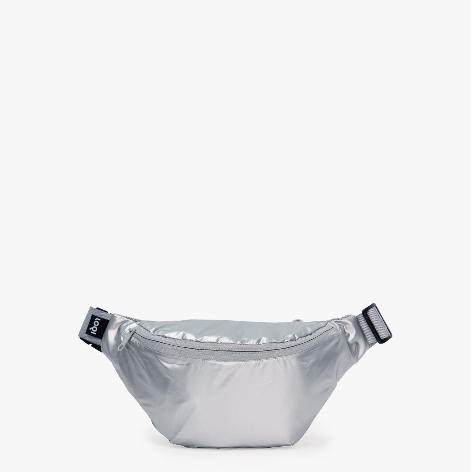 Loqi Bum Bags - Metallic - Silver