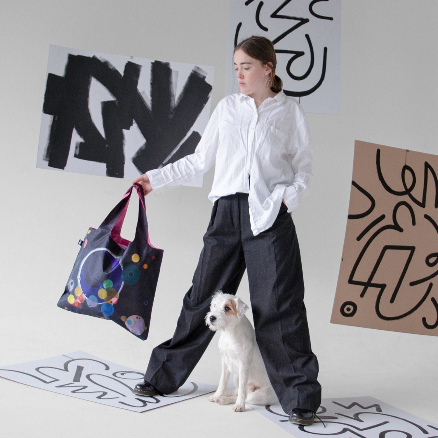 LOQI Museum Bag - Wassily Kandinsky - Several Circles