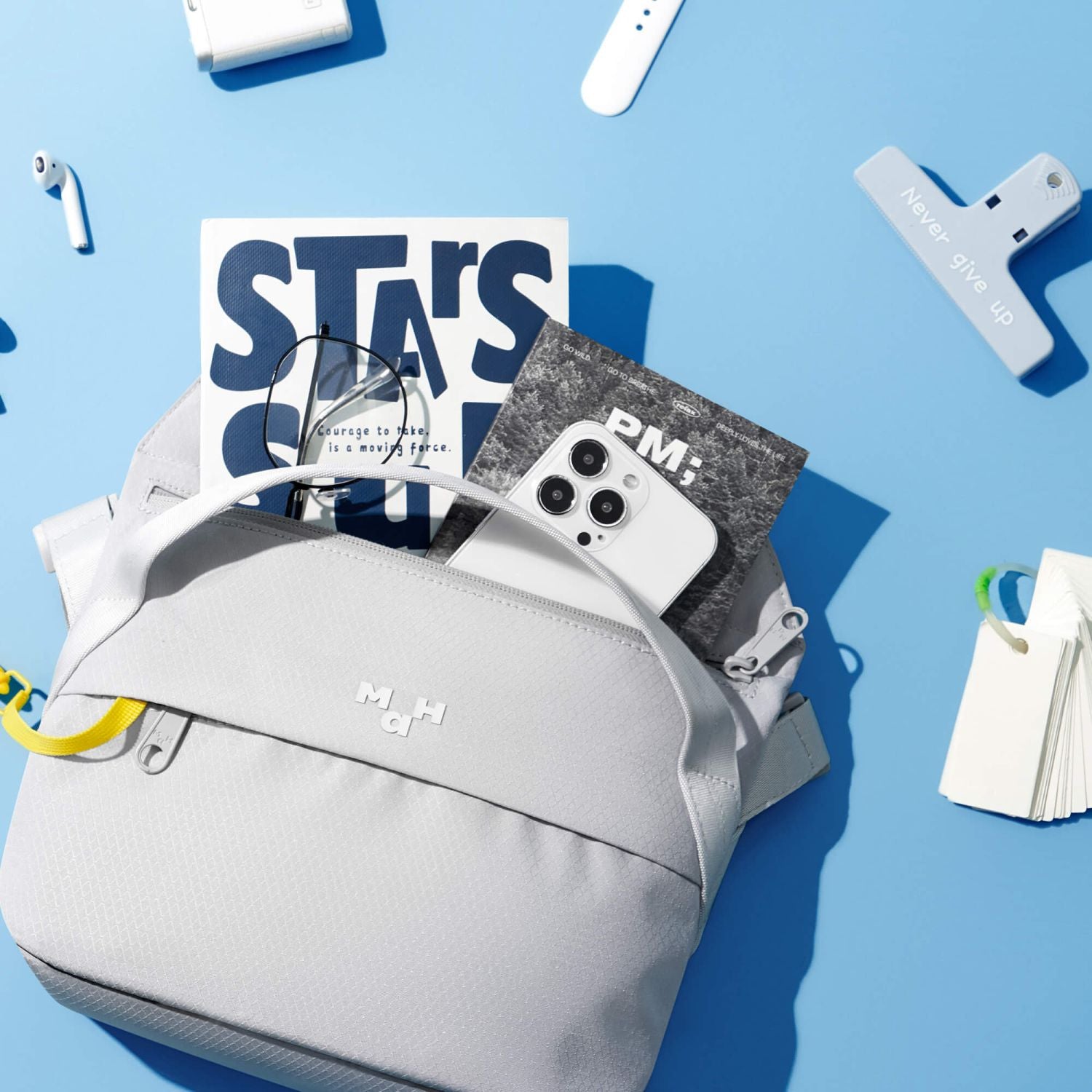 MAH Airy Cross 4L Sling Bag - Black