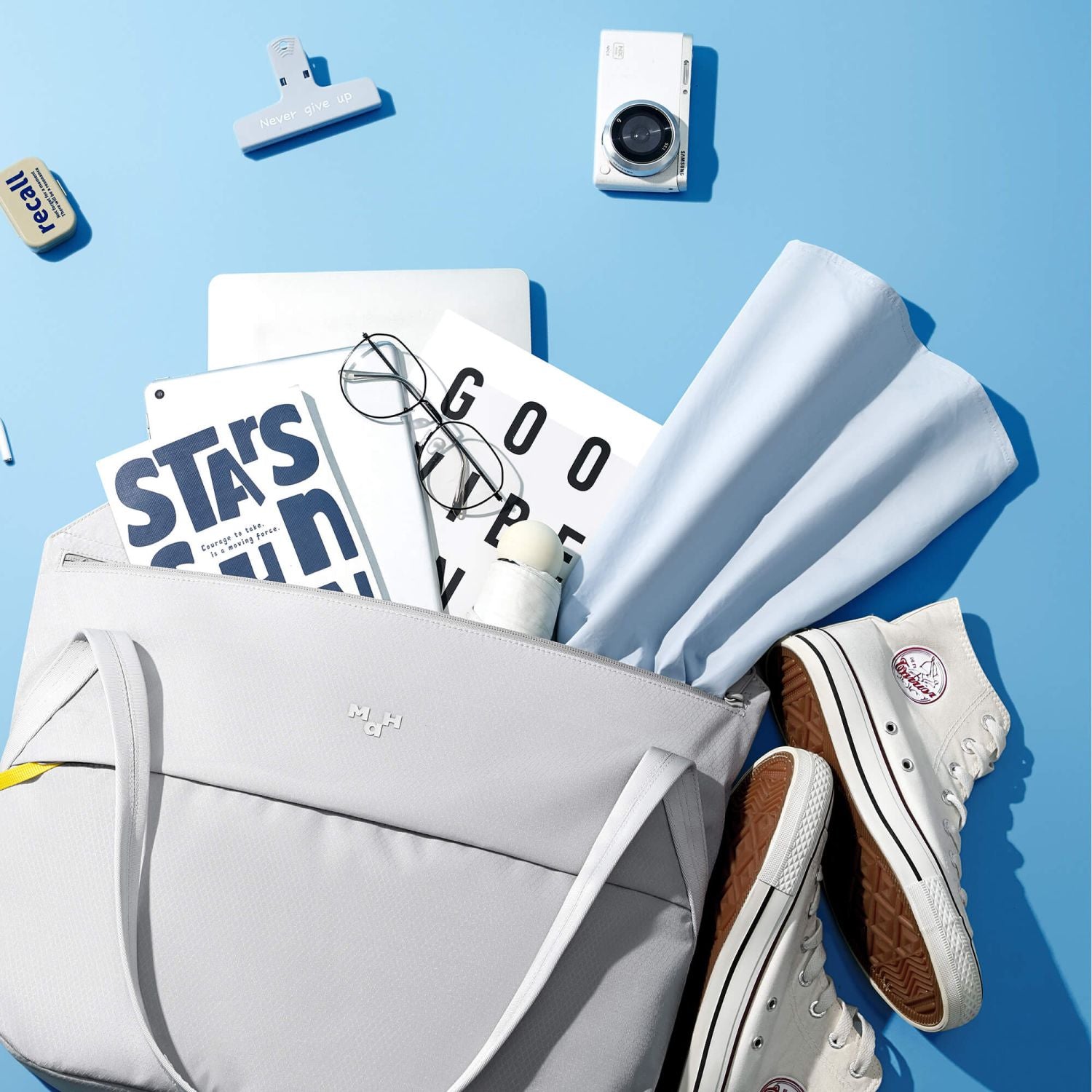 MAH Airy Tote Bag - Black