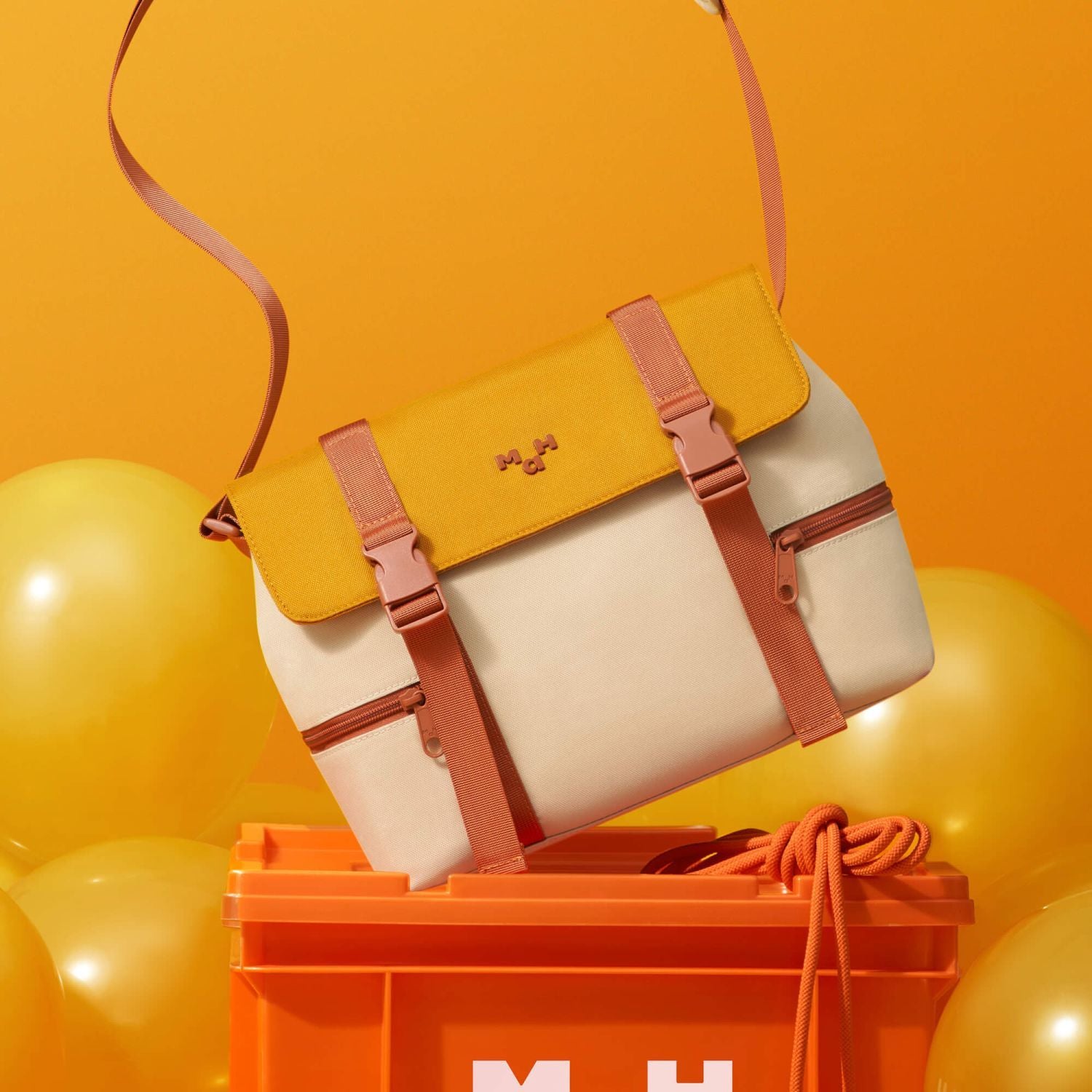 MAH Siro Cross Sling Bag - Classic Yellow