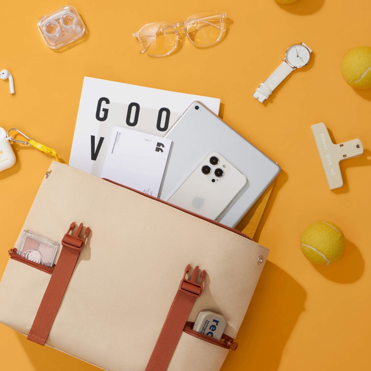 MAH Siro Cross Sling Bag - Classic Yellow