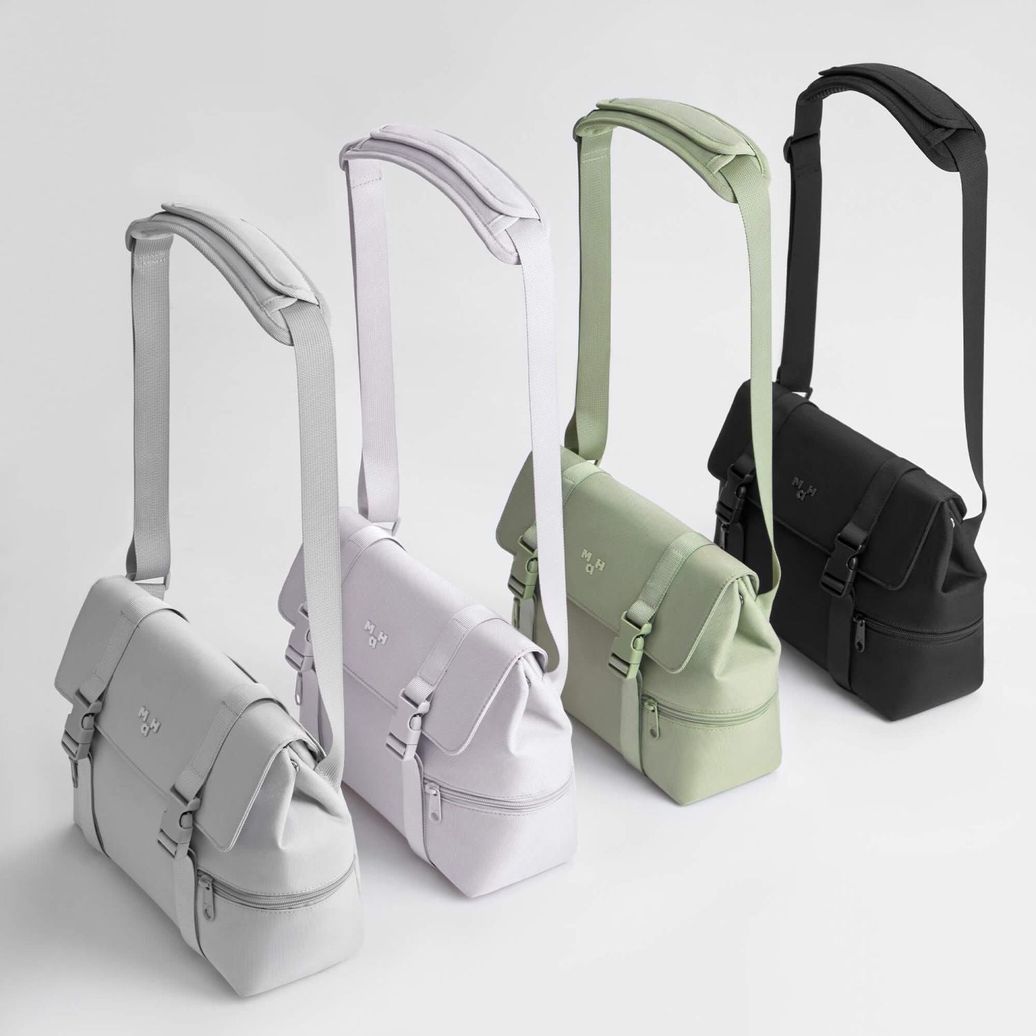 MAH Siro Cross Sling Bag - Light Grey