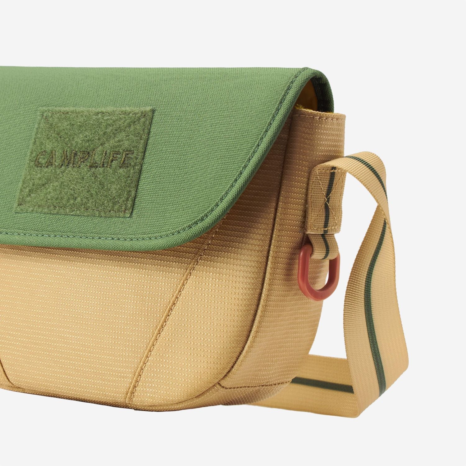 MAH Young Cross Shuttle Camplife Recycloth Sling Bag - Green