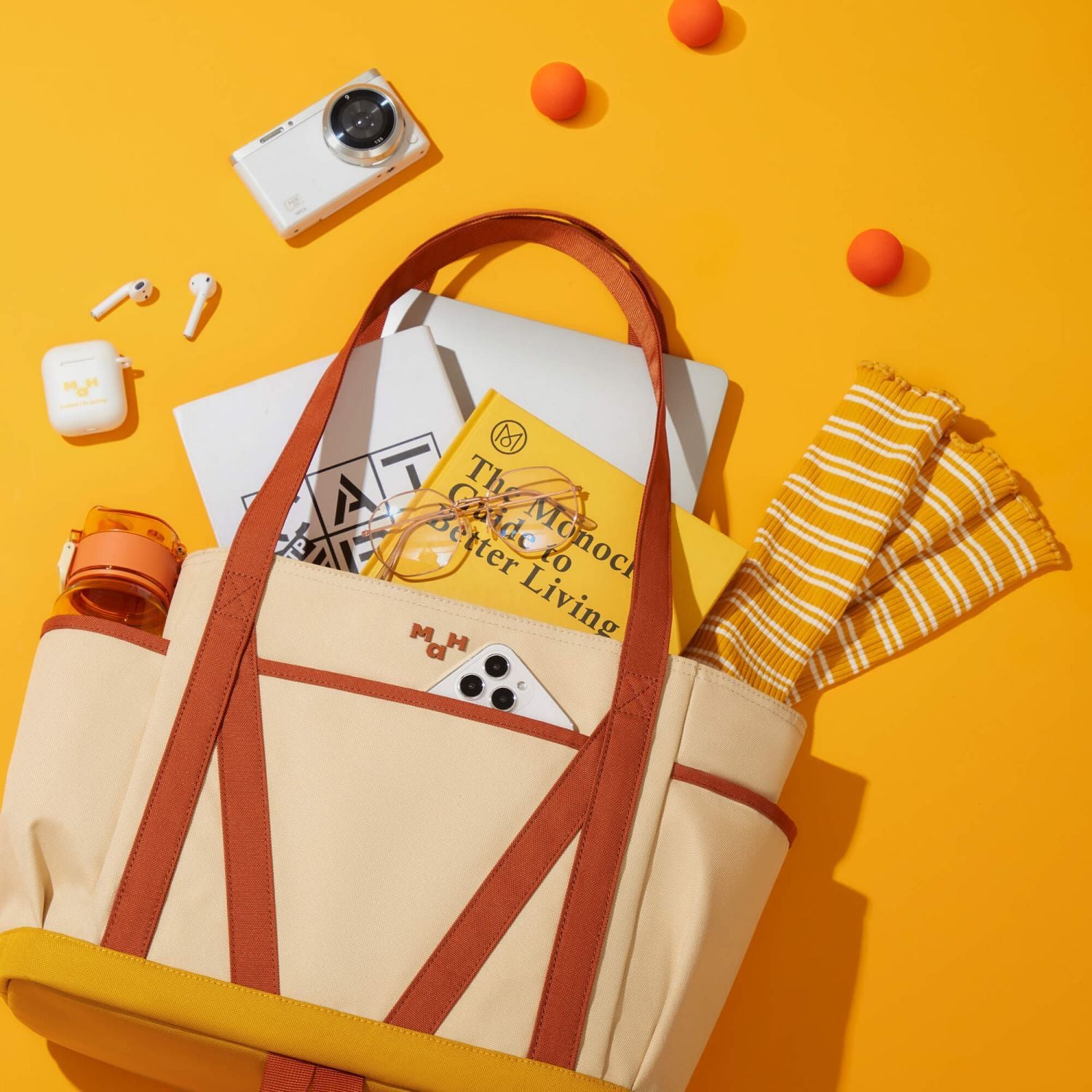MAH Young Tour Tote Bag - Classic Yellow