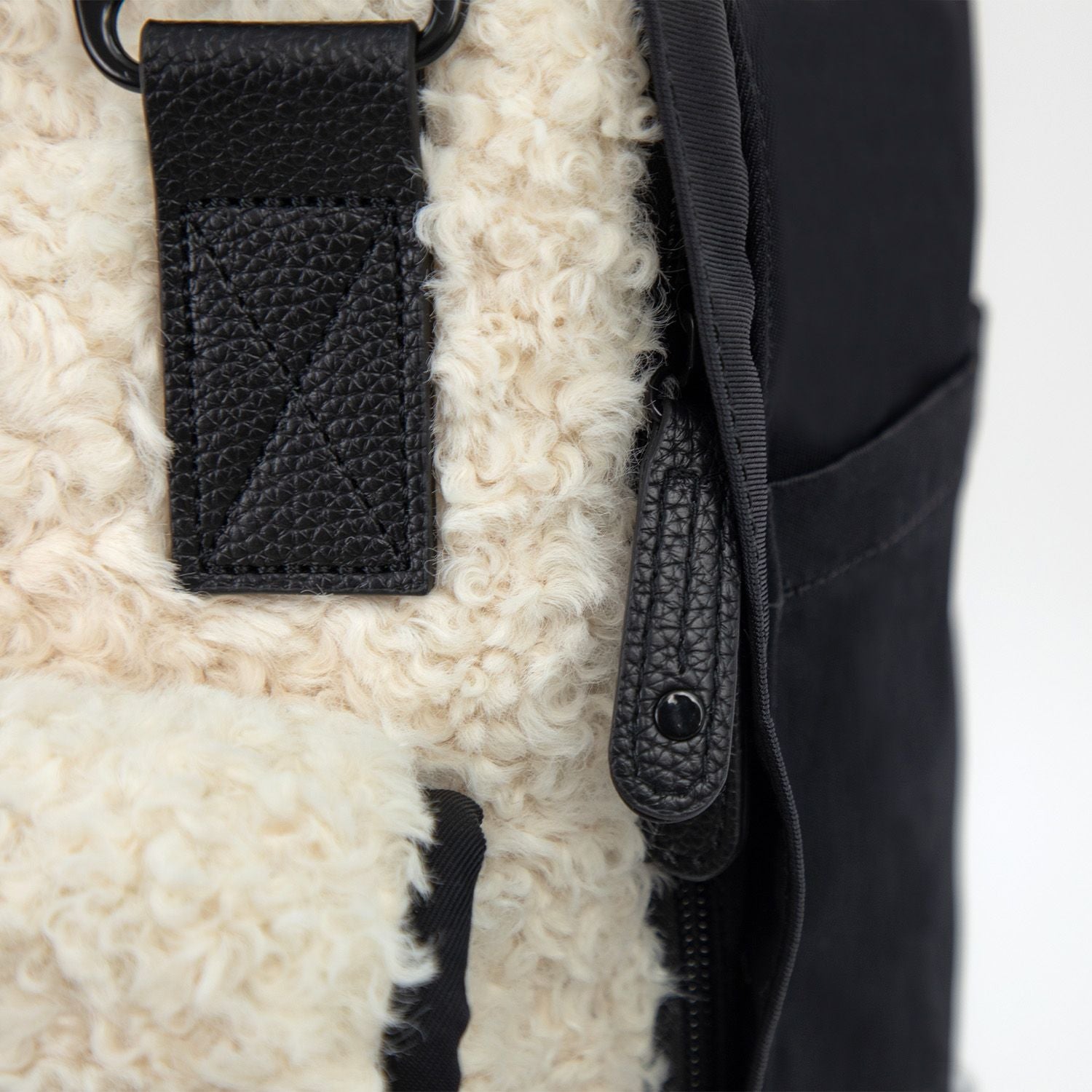 Doughnut Macaroon Fairies & Friends Series Backpack - Black X White