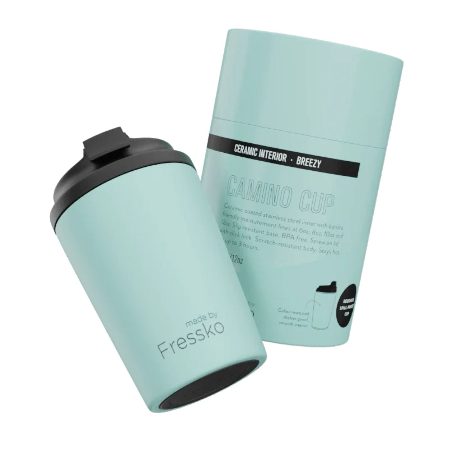 Made By Fressko Camino 12oz Insulated Ceramic Cup - Breezy