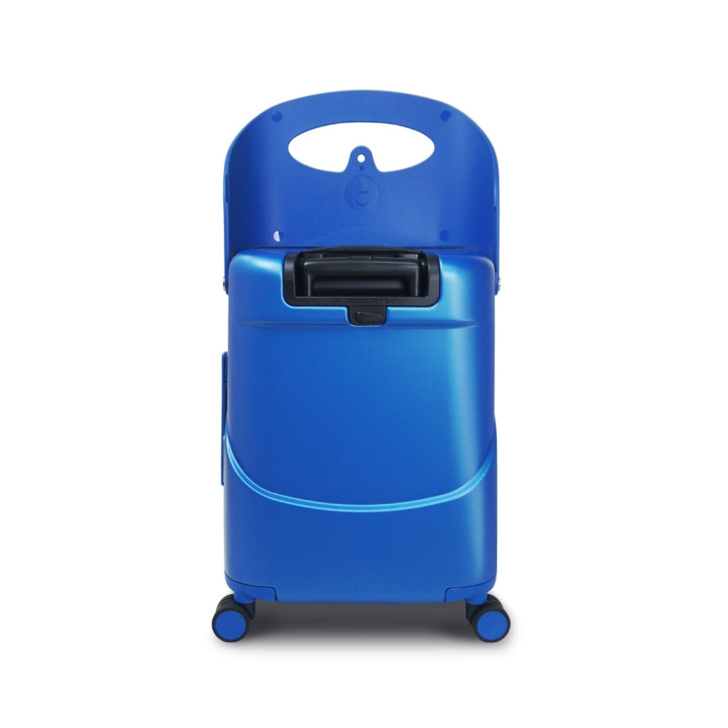 MiaMily Multicarry Carry On 18 Inch Luggage with Built-in Seat for Children (Cobalt Blue)