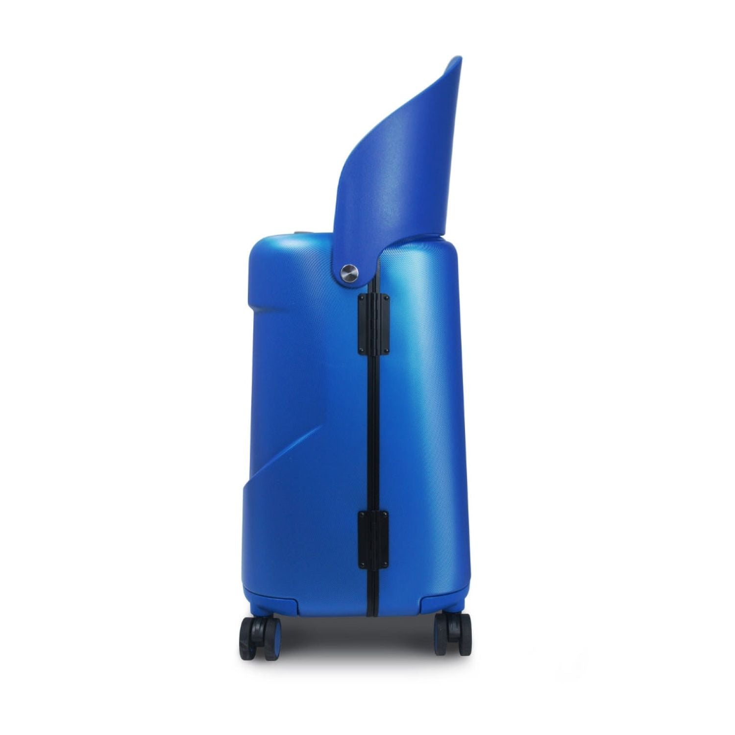 MiaMily Multicarry Carry On 18 Inch Luggage with Built-in Seat for Children (Cobalt Blue)