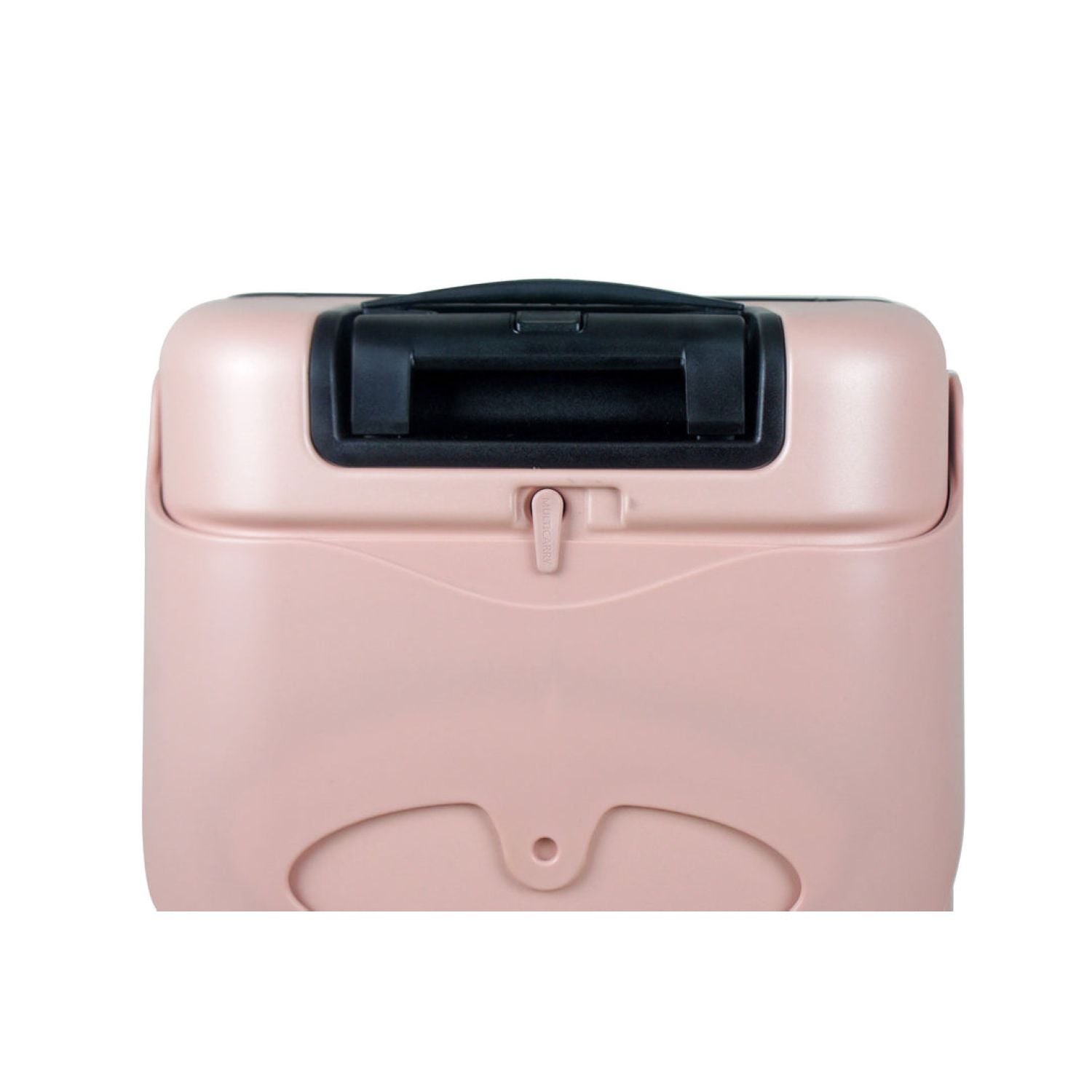 MiaMily Multicarry Carry On 18 Inch Luggage with Built-in Seat for Children (Dusty Pink)