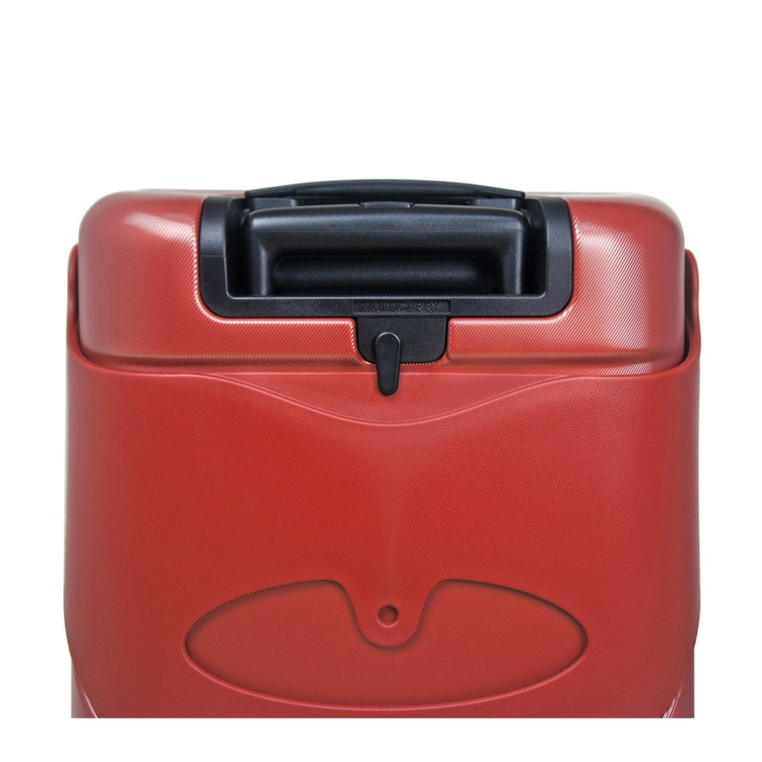 MiaMily Multicarry Carry On 18 Inch Luggage with Built-in Seat for Children (Maroon Red)