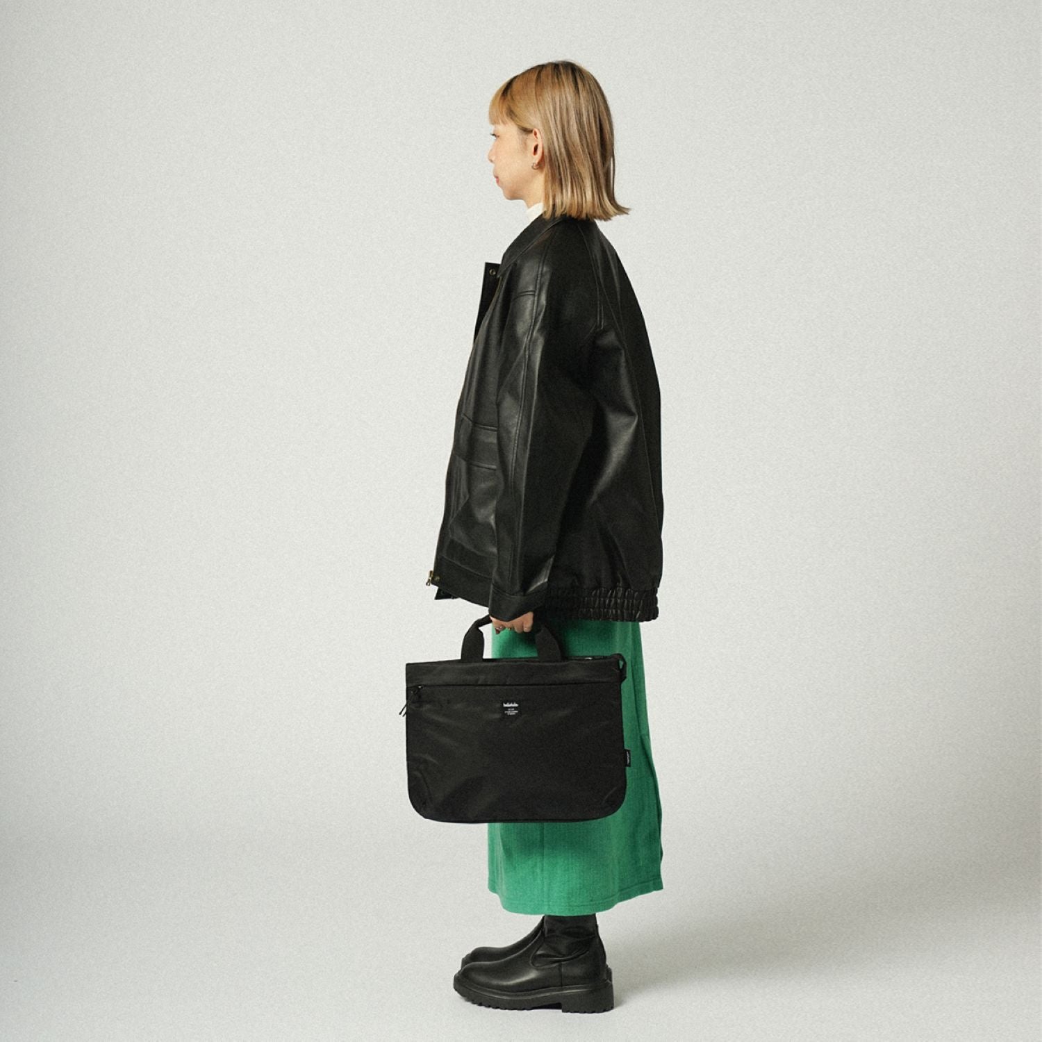 Hellolulu Mira 3-Way Sleeve Case 14" Recycled (Raven Black)