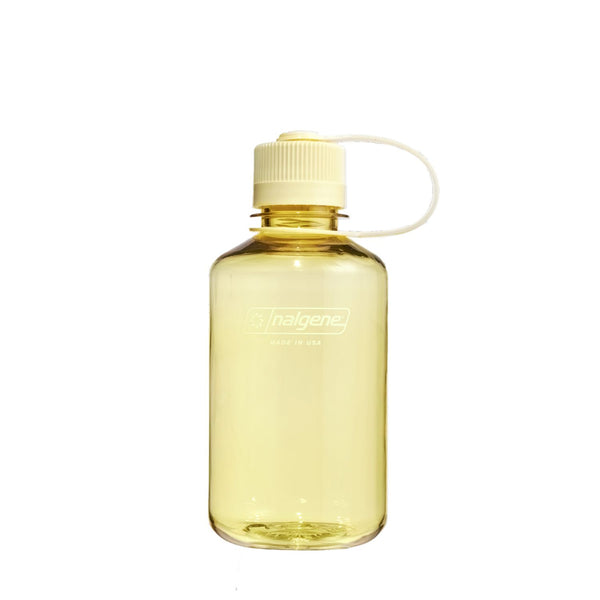 Nalgene 16oz Narrow Mouth Sustain Water Bottle - Butter (Monochrome)