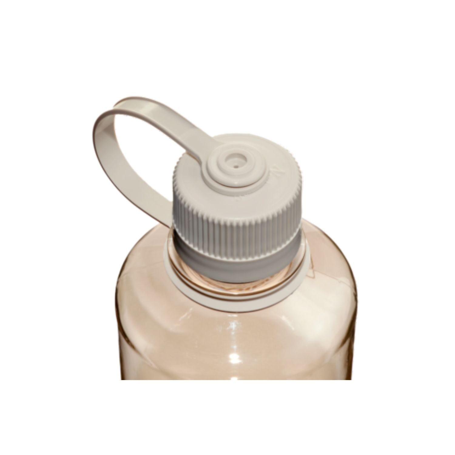 Nalgene 16oz Narrow Mouth Sustain Water Bottle - Cotton (Monochrome)