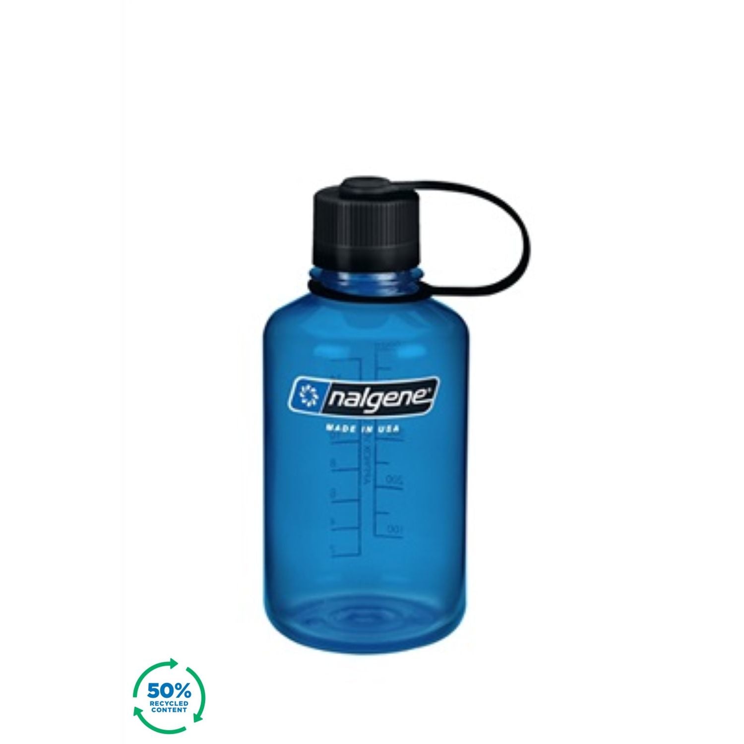 Nalgene 16oz Narrow Mouth Sustain Water Bottle - Slate