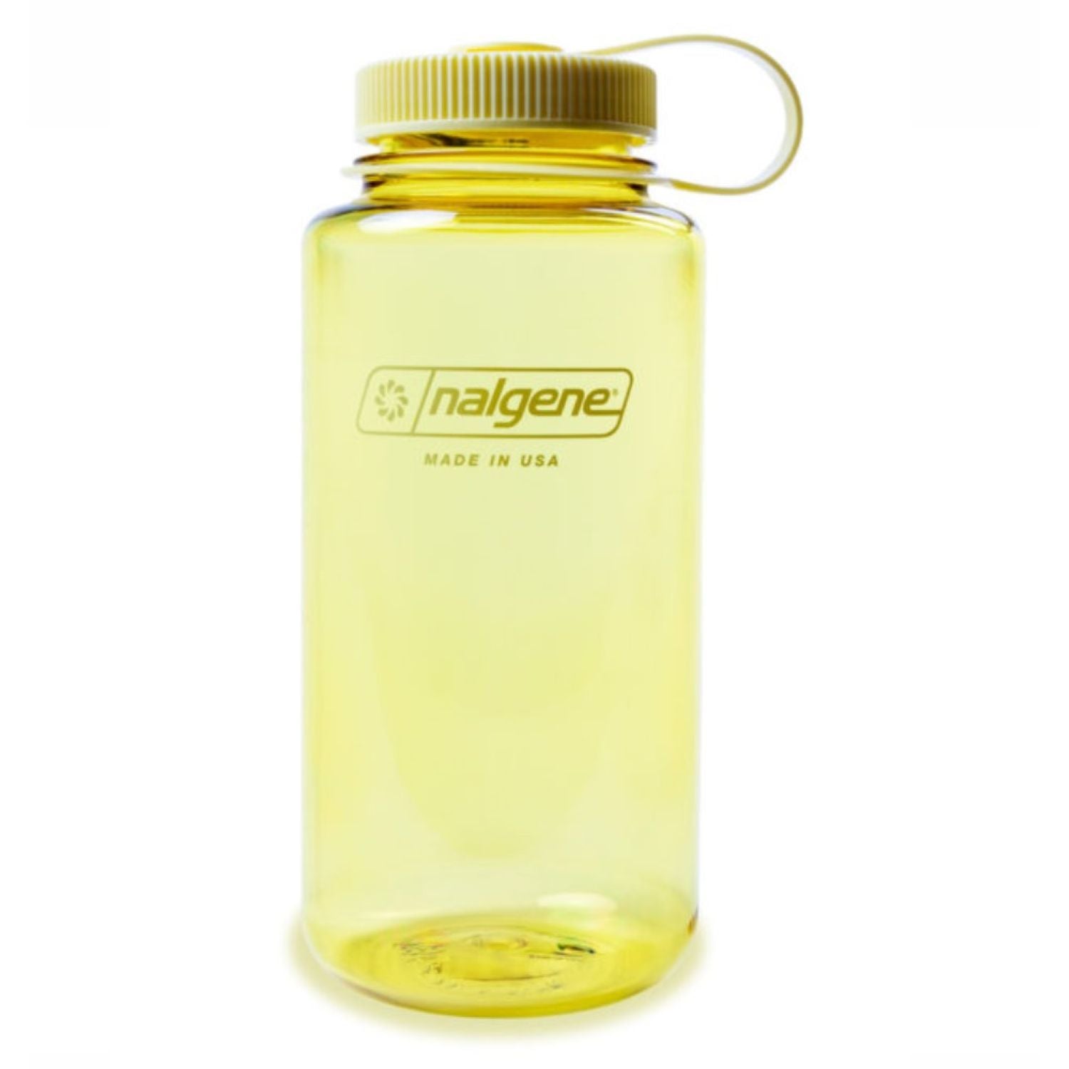 Nalgene 16oz Wide Mouth Sustain Water Bottle - Butter (Monochrome)