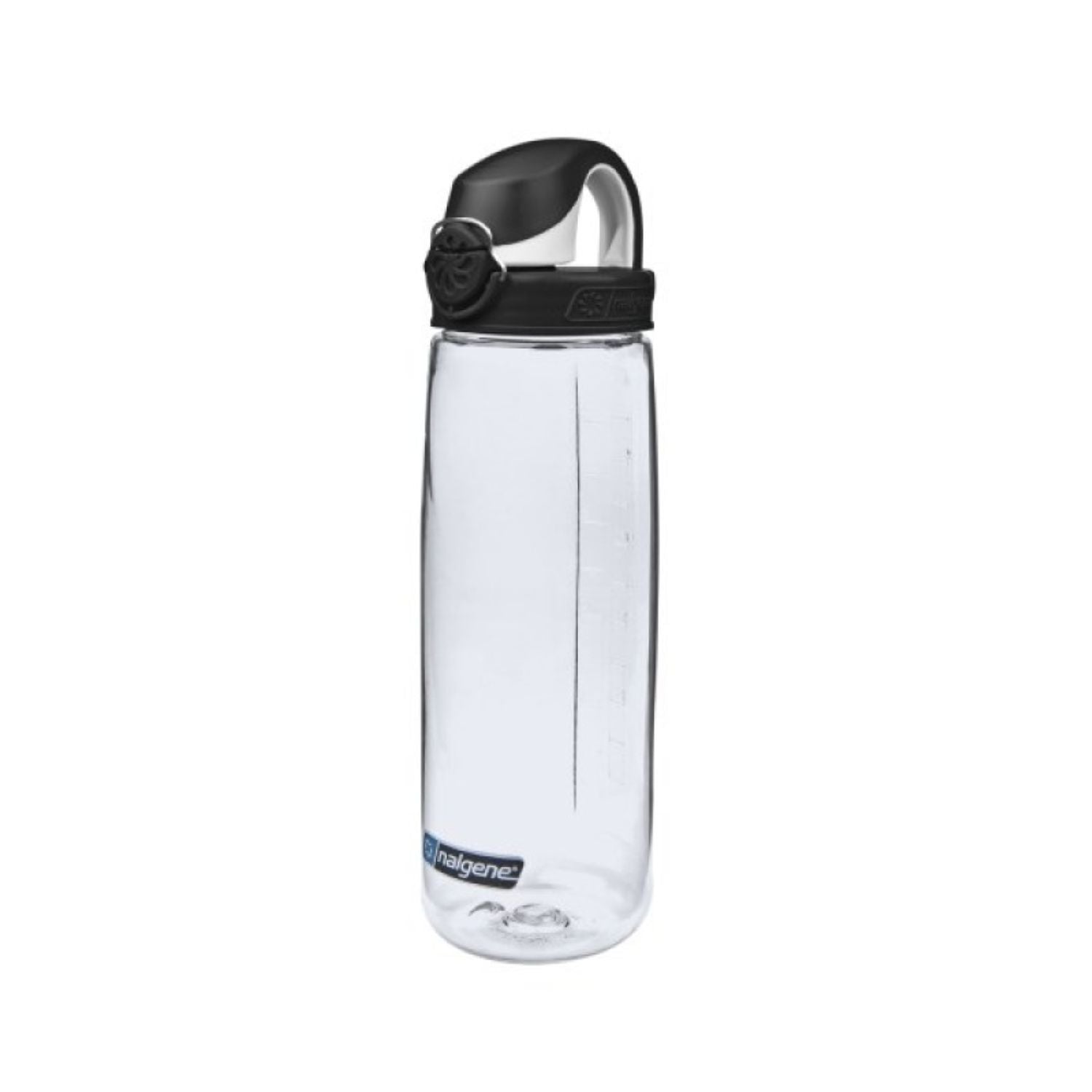 Nalgene 24oz On-The-Fly (OTF) Sustain Water Bottle - Clear with Black Cap