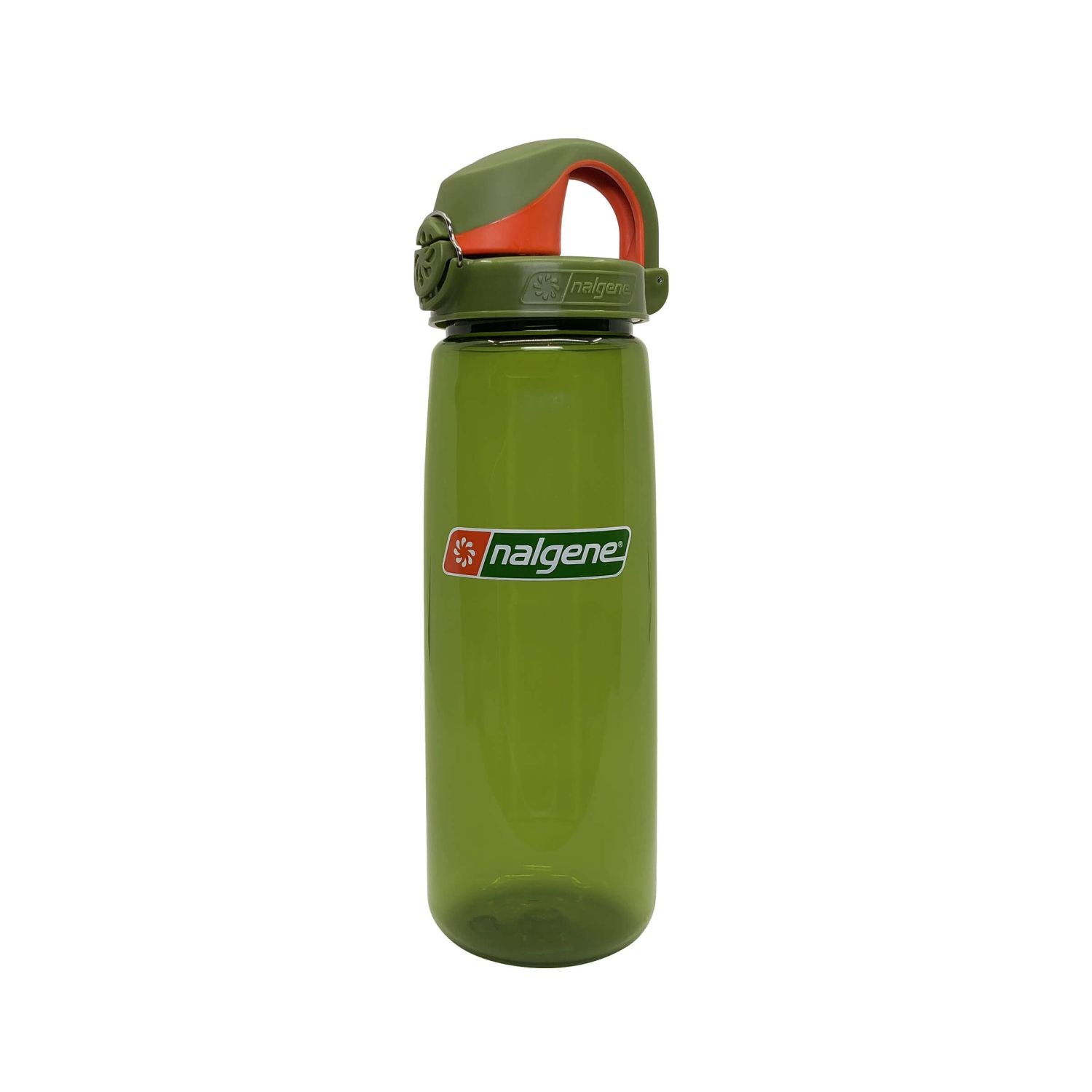 Nalgene 24oz On-The-Fly (OTF) Sustain Water Bottle - Juniper with Juniper Orange Cap