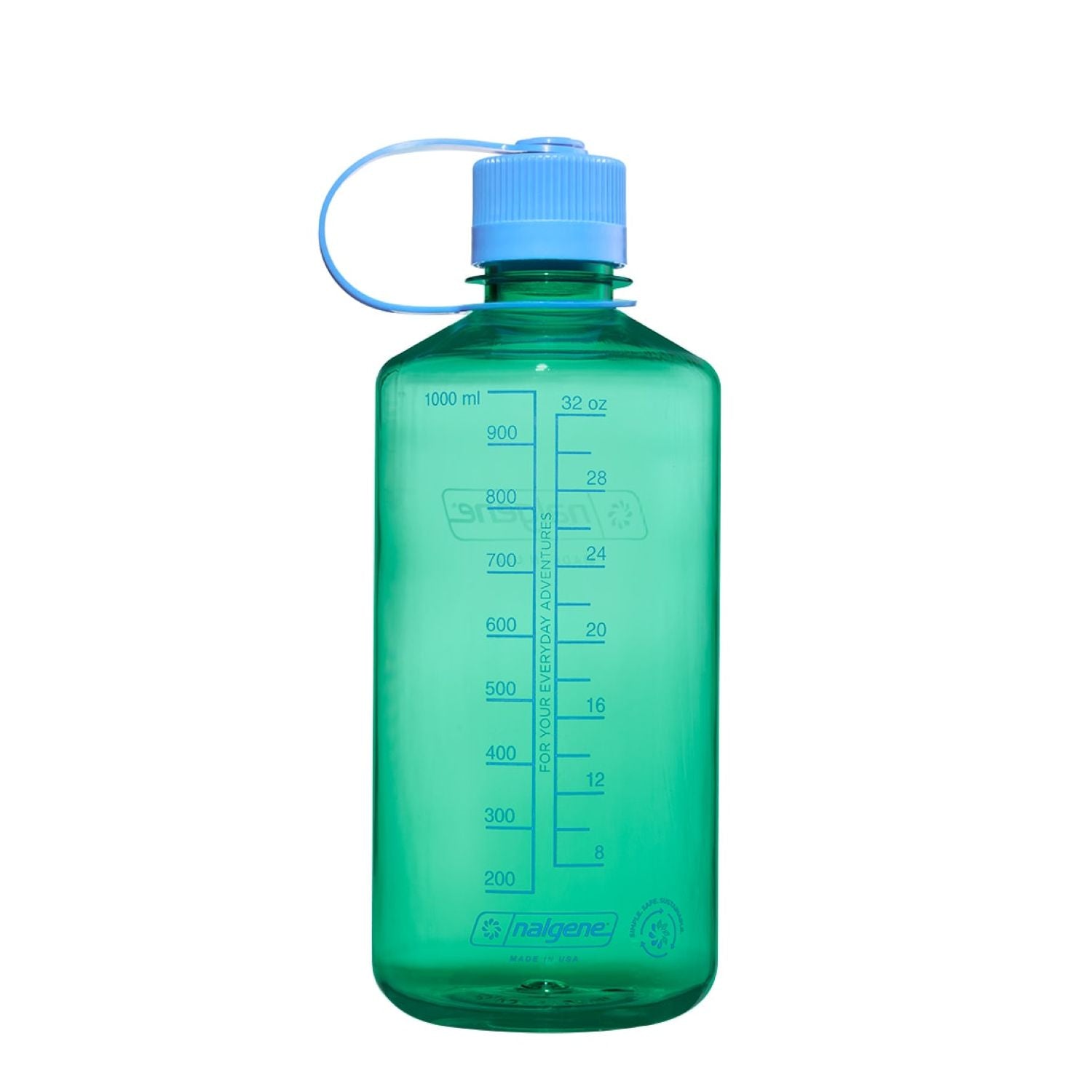 Nalgene 32oz Narrow Mouth Bottle Sustain - Pastel Green