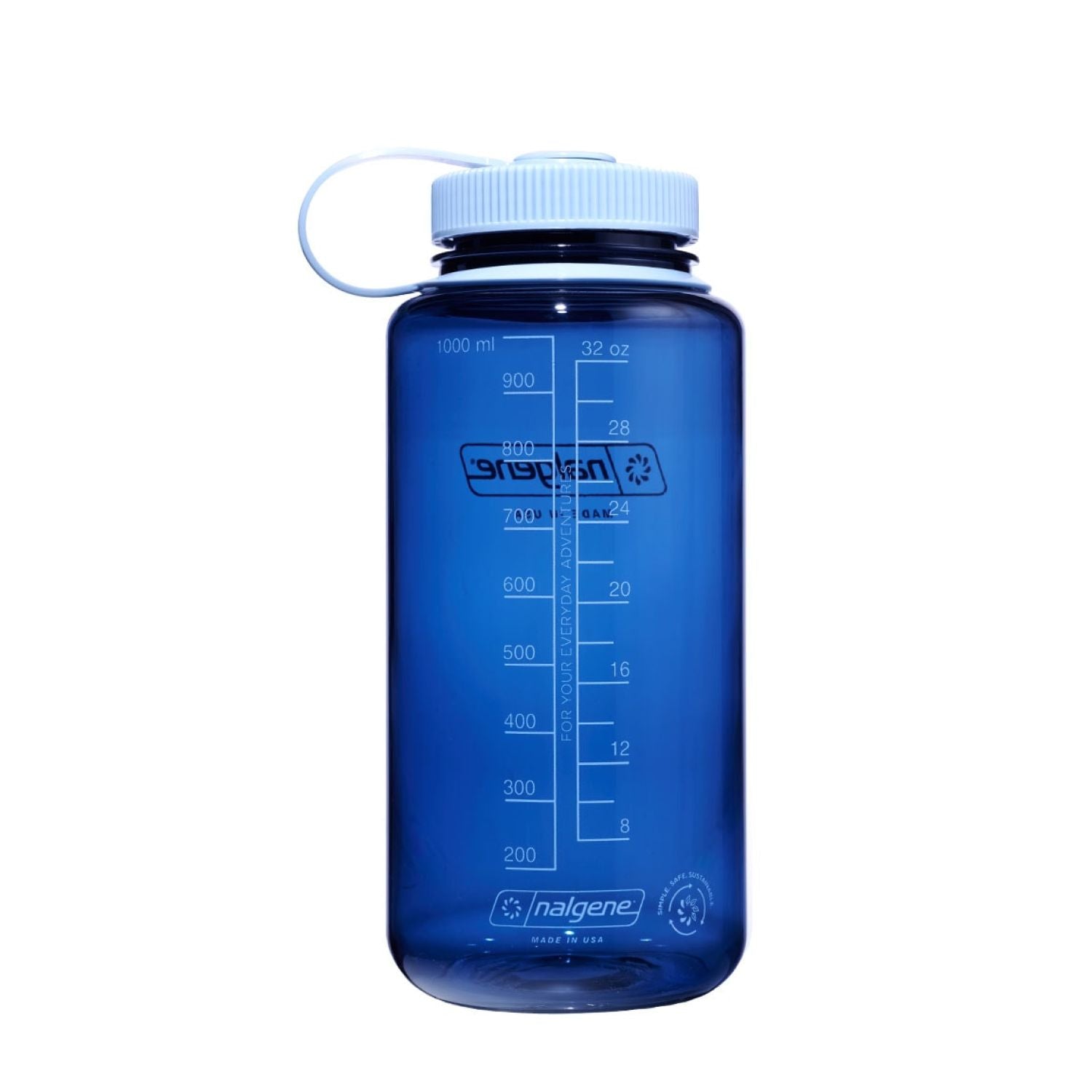Nalgene 32oz Wide Mouth Bottle Sustain - Indigo
