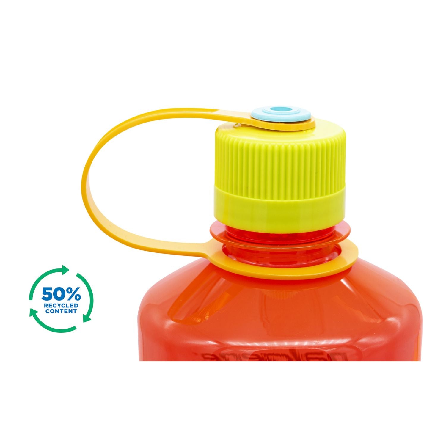Nalgene 32oz Narrow Mouth Sustain Water Bottle - Pomegranate