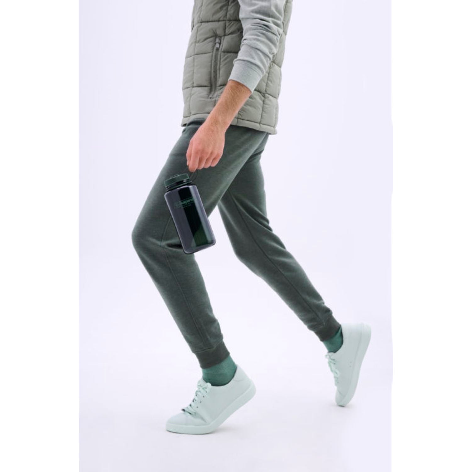 Nalgene 32oz Wide Mouth Sustain Water Bottle - Jade (Monochrome)