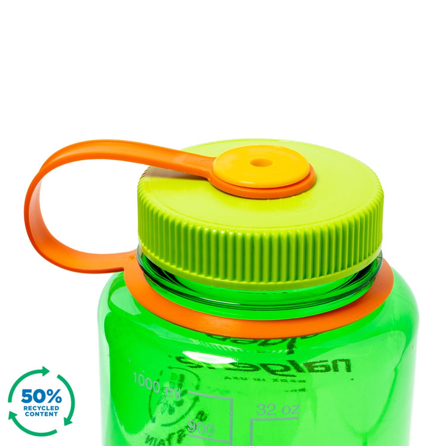 Nalgene 32oz Wide Mouth Sustain Water Bottle - Melon Ball