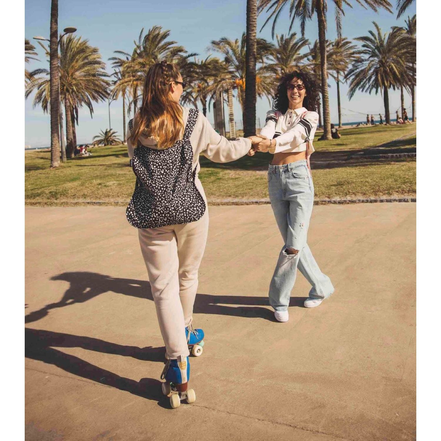 Notabag Original Convertible Tote Backpack - Black Sprinkle