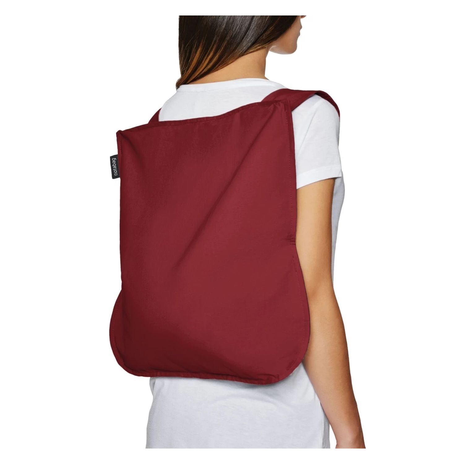 Notabag Original Convertible Tote Backpack - Wine Red