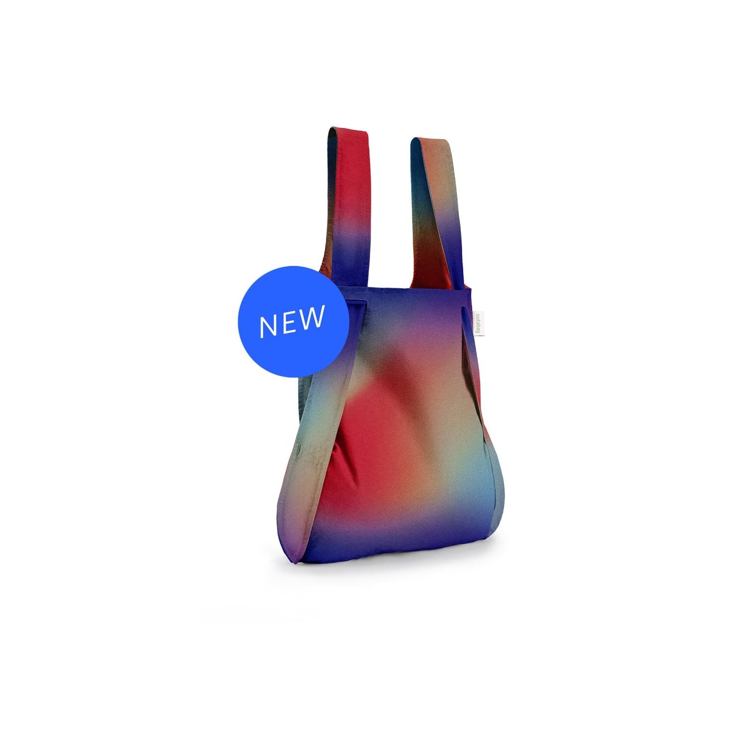 Notabag Recycled Convertible Tote Backpack - Aurora