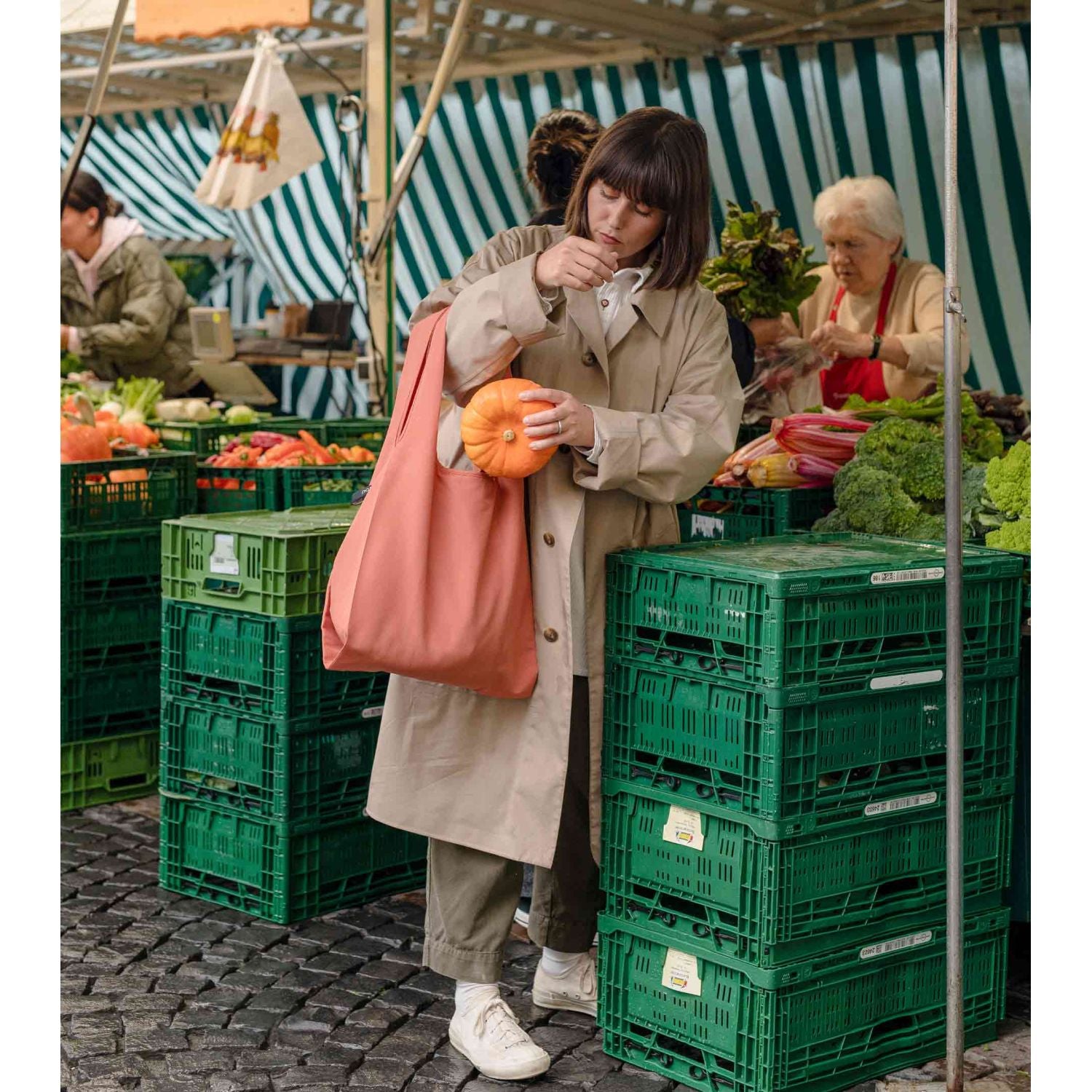 Notabag Recycled Tote - Terracotta