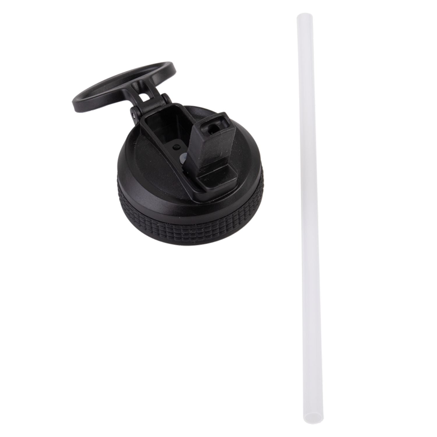 Oasis Bottle Sipper Cap wtih Straw for Insulated Sports Water Bottle with Screw Cap 550ml/780ml/1.1L - Black