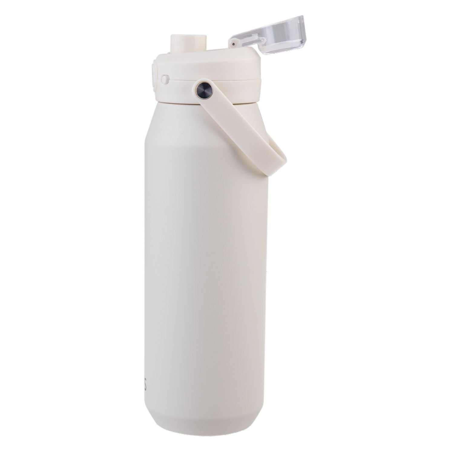 Oasis Ceramic Stainless Steel Triple Wall Capri Quick Release Drink Bottle 1L - Alabaster