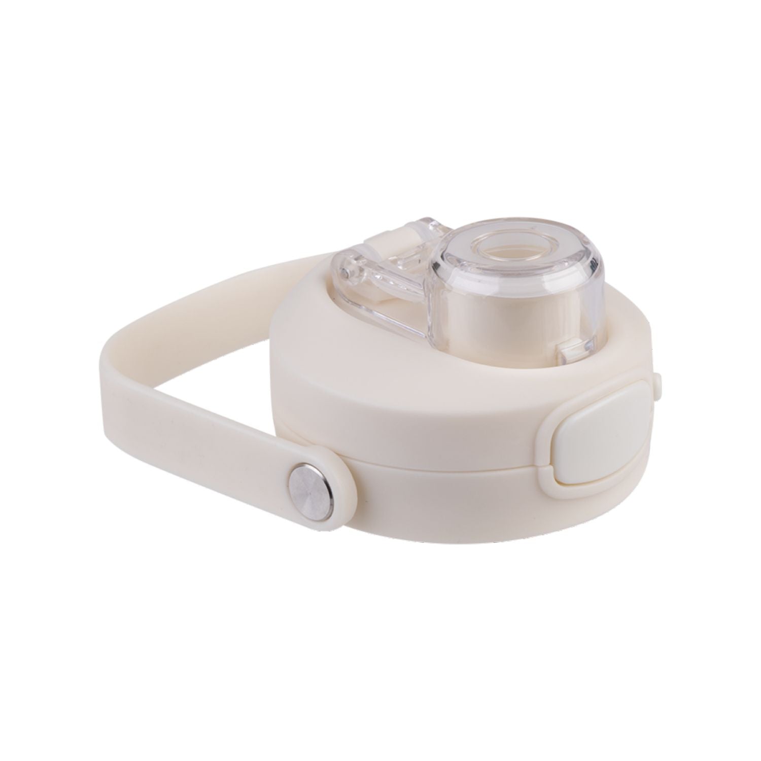 Oasis Ceramic Stainless Steel Triple Wall Capri Quick Release Drink Bottle 750ML - Alabaster