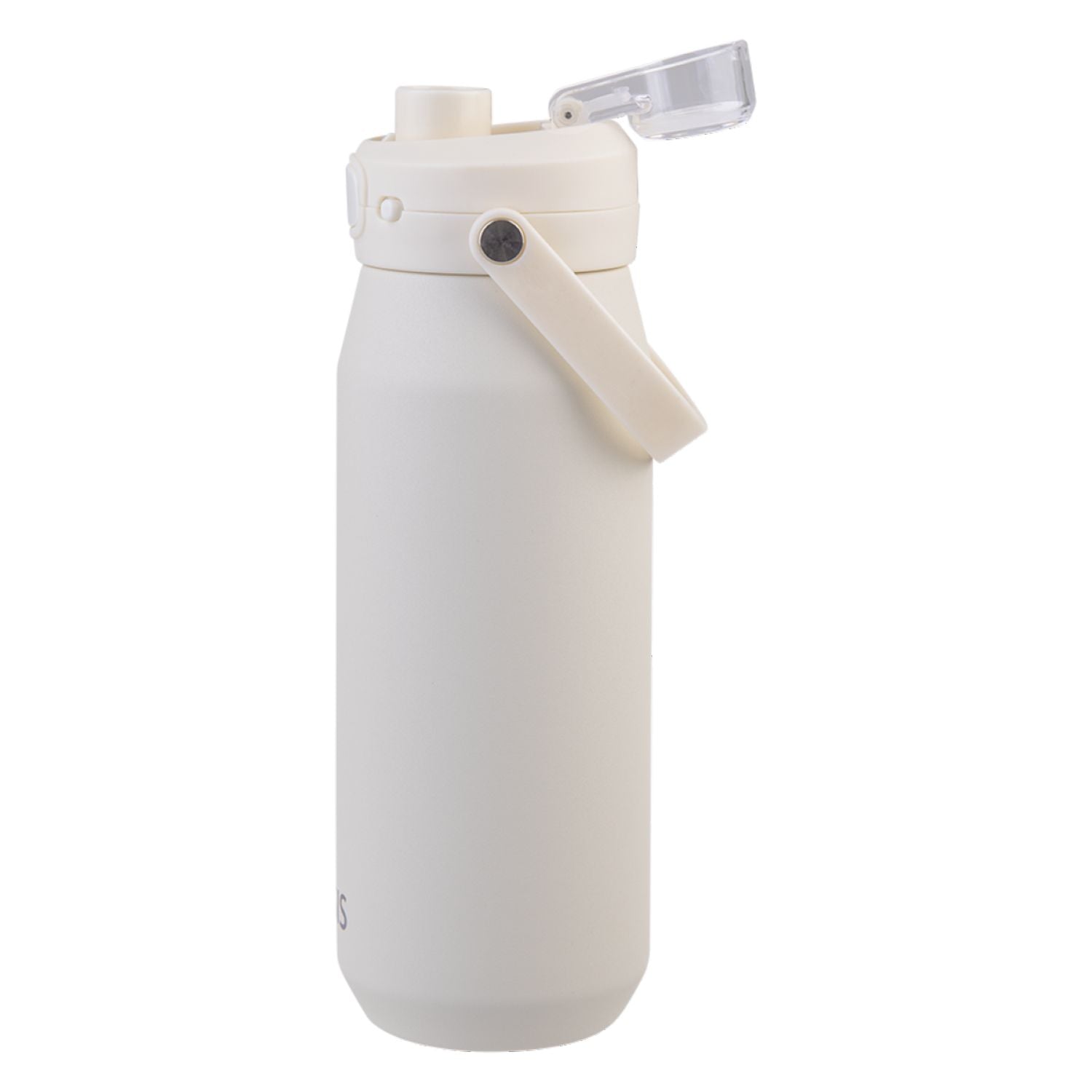Oasis Ceramic Stainless Steel Triple Wall Capri Quick Release Drink Bottle 750ML - Alabaster
