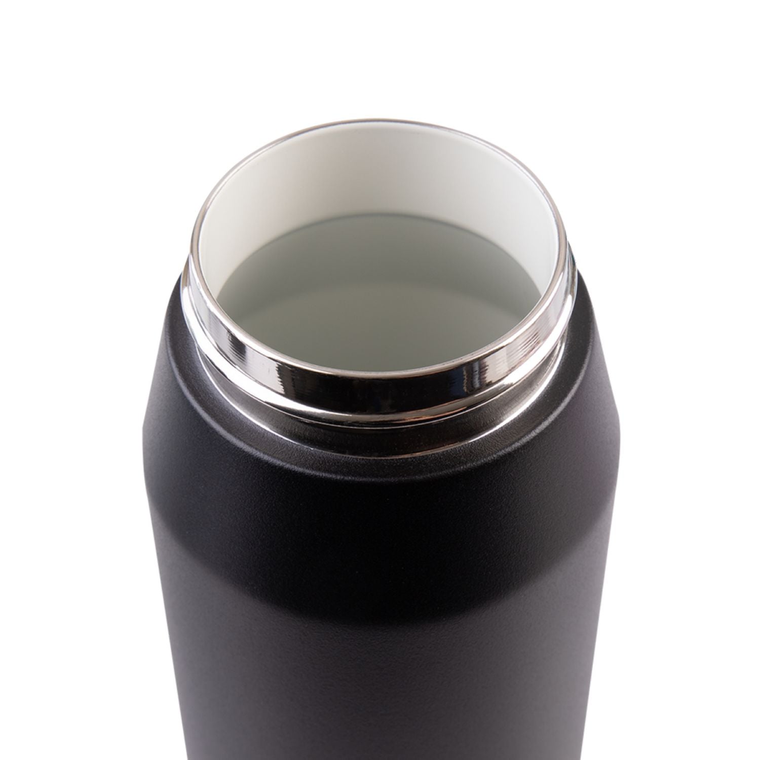 Oasis Ceramic Stainless Steel Triple Wall Capri Quick Release Drink Bottle 750ML - Black