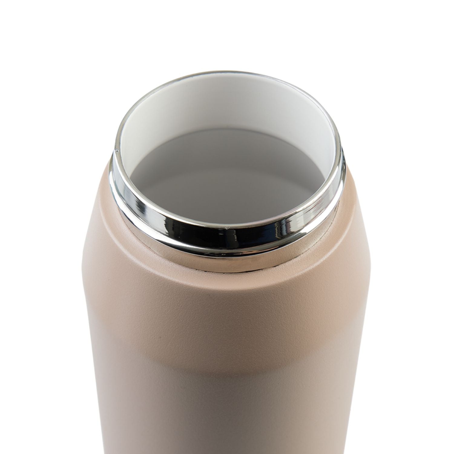 Oasis Ceramic Stainless Steel Triple Wall Capri Quick Release Drink Bottle 750ML - Latte