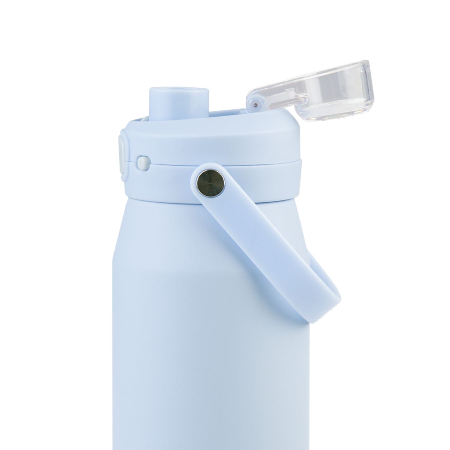 Oasis Ceramic Stainless Steel Triple Wall Capri Quick Release Drink Bottle 750ML - Periwinkle
