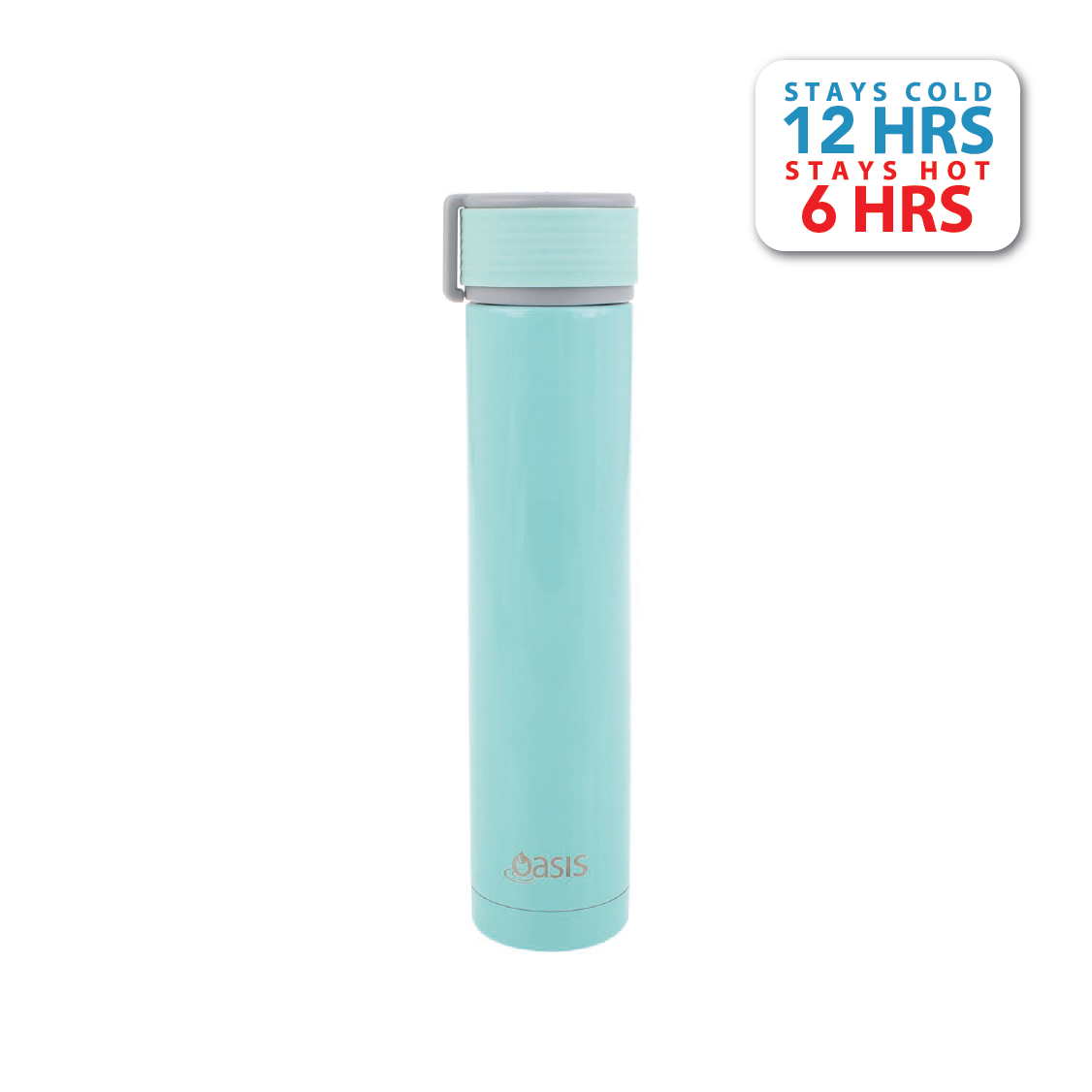 Oasis Skinny Mini Insulated Water Bottle 250ML - Mint
