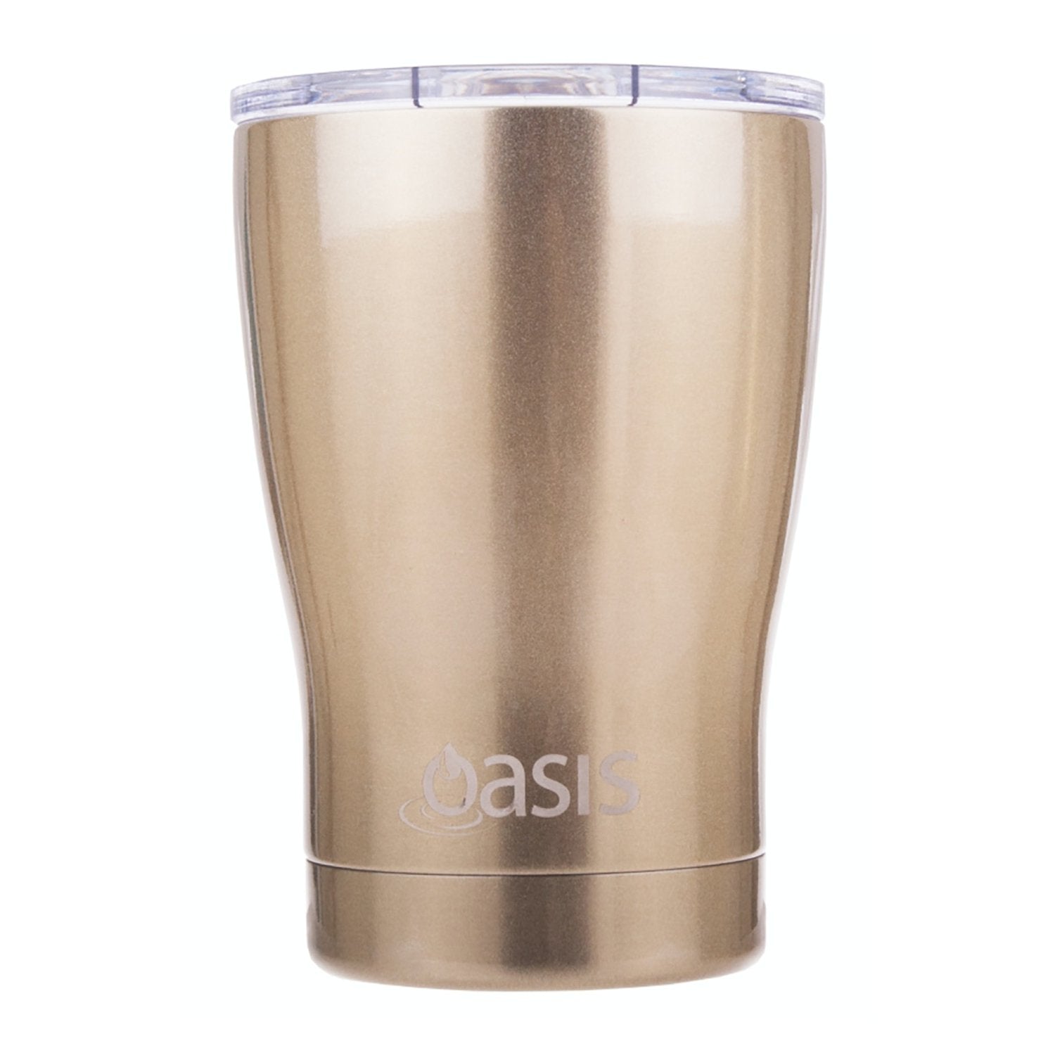 Oasis Stainless Steel Insulated Cup with Lid 340ML - Champagne