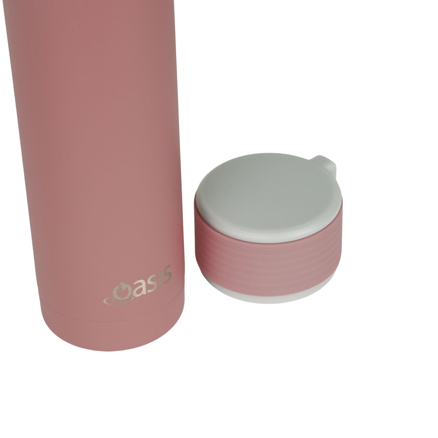 Oasis Skinny Mini Insulated Water Bottle 250ML Matte - Rose Quartz